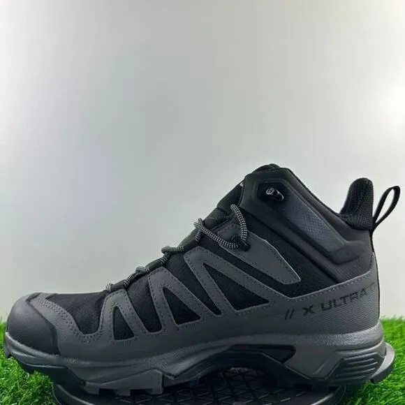 Salomon X Ultra 4 Mid GTX Men Size 11 Gray Waterproof Hiking Trail Boots NEW