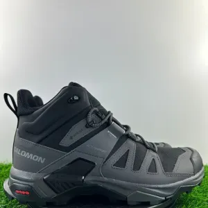 Salomon X Ultra 4 Mid GTX Men Size 11 Gray Waterproof Hiking Trail Boots NEW