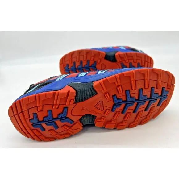 Salomon XA PRO Men's Sneakers Sz 5 M Blue Red Black Athletic Running