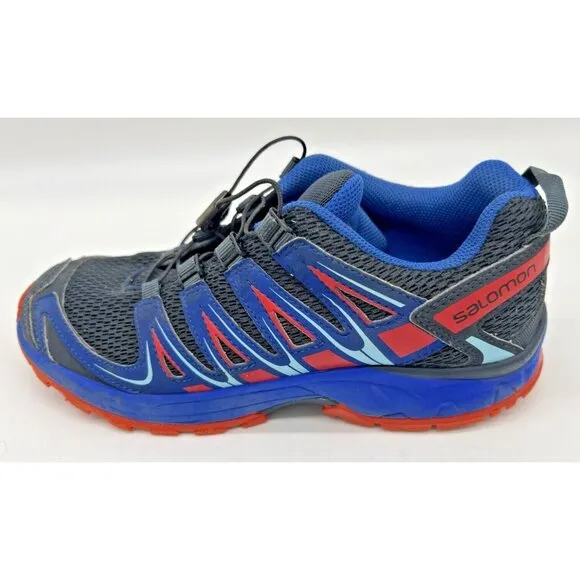 Salomon XA PRO Men's Sneakers Sz 5 M Blue Red Black Athletic Running