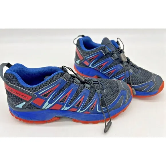 Salomon XA PRO Men's Sneakers Sz 5 M Blue Red Black Athletic Running