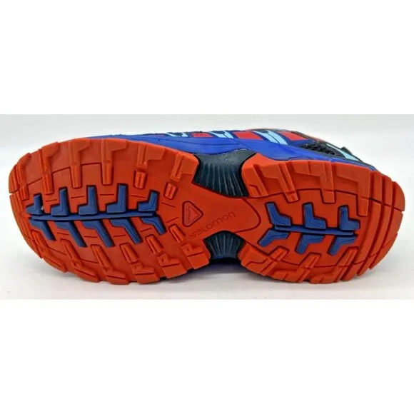 Salomon XA PRO Men's Sneakers Sz 5 M Blue Red Black Athletic Running