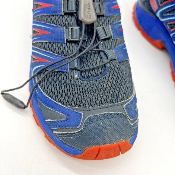 Salomon XA PRO Men's Sneakers Sz 5 M Blue Red Black Athletic Running