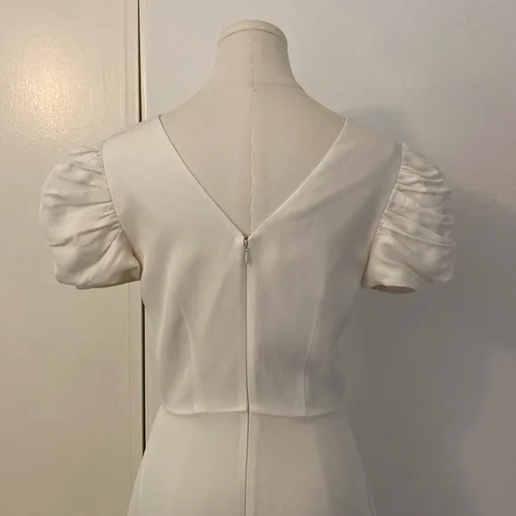 Saloni Margot Dress in Cream Size 4