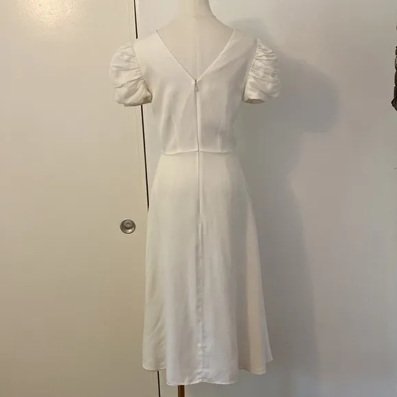 Saloni Margot Dress in Cream Size 4