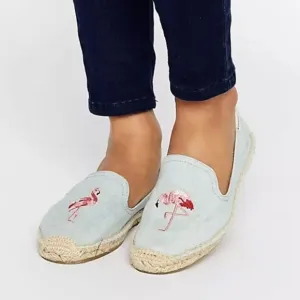 𝅺SALUDO Flamingo Espadrilles