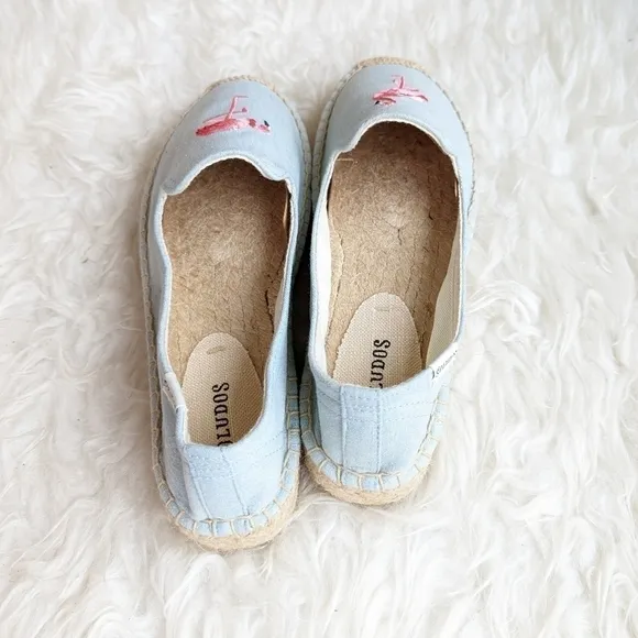 𝅺SALUDO Flamingo Espadrilles