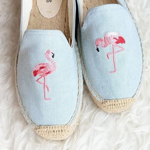 𝅺SALUDO Flamingo Espadrilles