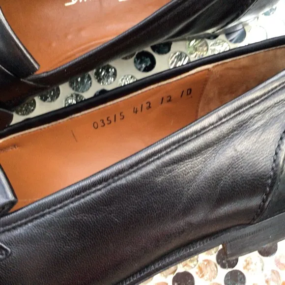 Salvatore Ferragamo All Leather Tasseled Loafers Made in Italy Size 12 D