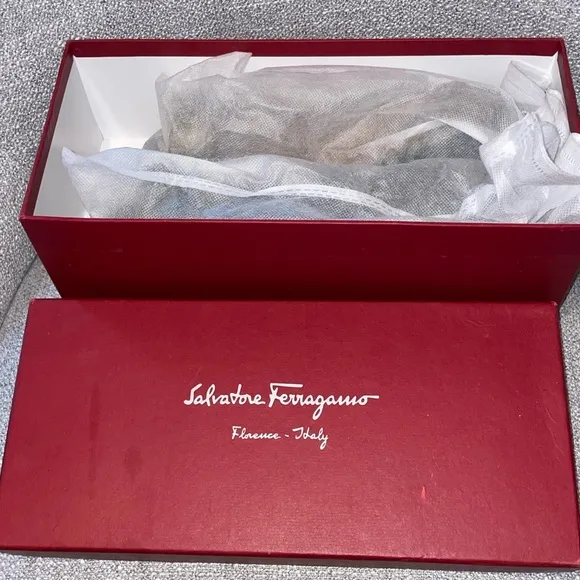 Salvatore Ferragamo Black Flats with Bow Detail