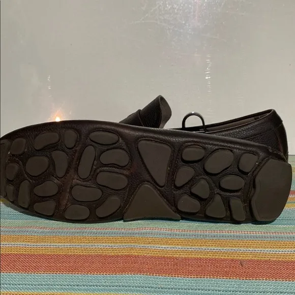 Salvatore Ferragamo Brown Loafers with Moccasin Design