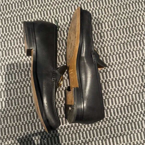 Salvatore Ferragamo Gancini Leather Loafers - Men’s Size 8.5