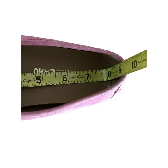 Salvatore Ferragamo Girls Pink Suede Loafers w/Gancini Hardware Size 31 EU