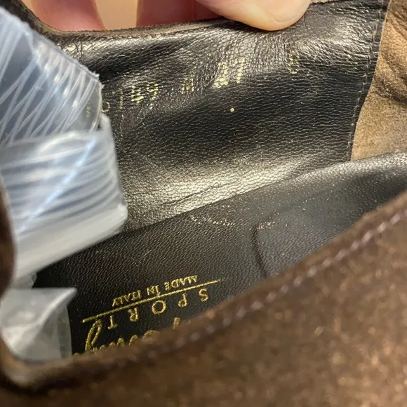 Salvatore Ferragamo Sport Leather Laced Loafers