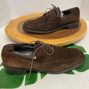 Salvatore Ferragamo Sport Leather Laced Loafers