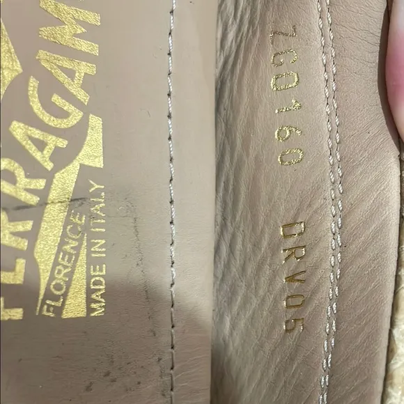 Salvatore Ferragamo Tan Leather Loafers with Signature Gancini