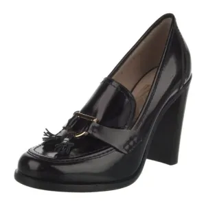 Salvatore Ferragamo High Heel Moccasin Loafers 7B