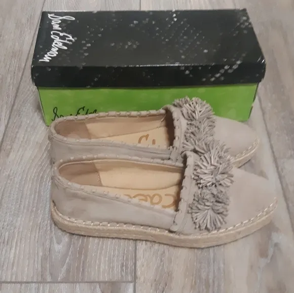 Sam Edelman Issa Flat Espadrilles Size 6