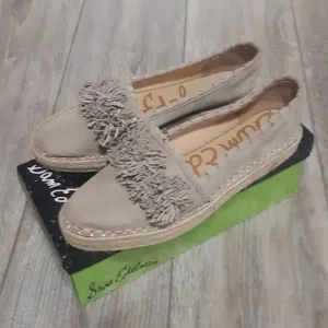 Sam Edelman Issa Flat Espadrilles Size 6