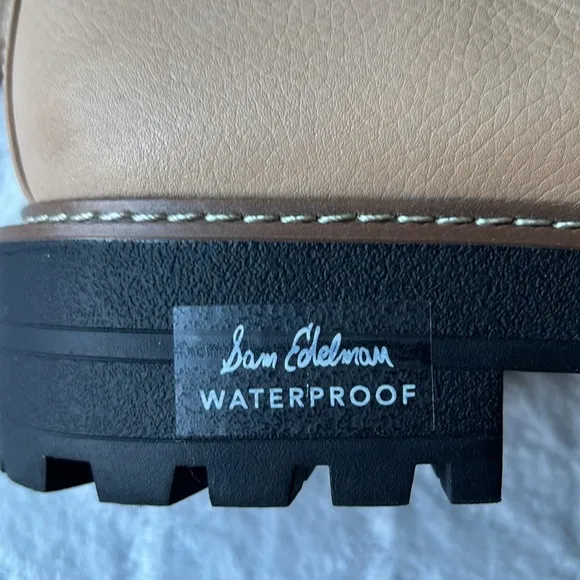 SAM EDELMAN Laguna Waterproof Lug Sole Chelsea Boots