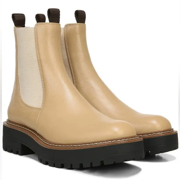 SAM EDELMAN Laguna Waterproof Lug Sole Chelsea Boots