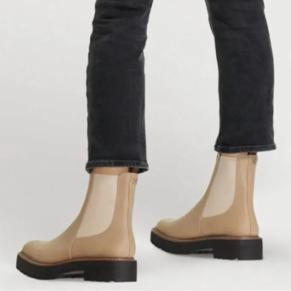 SAM EDELMAN Laguna Waterproof Lug Sole Chelsea Boots