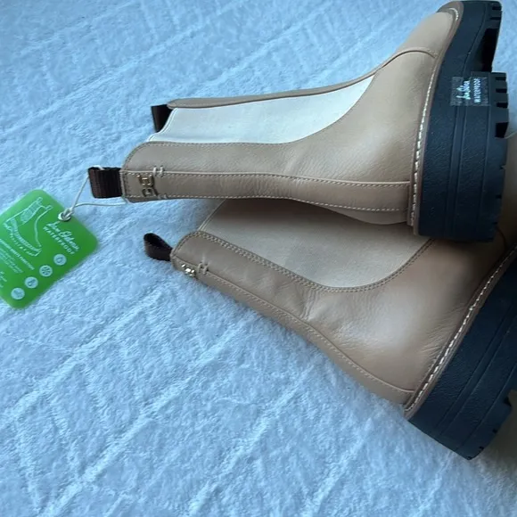 SAM EDELMAN Laguna Waterproof Lug Sole Chelsea Boots