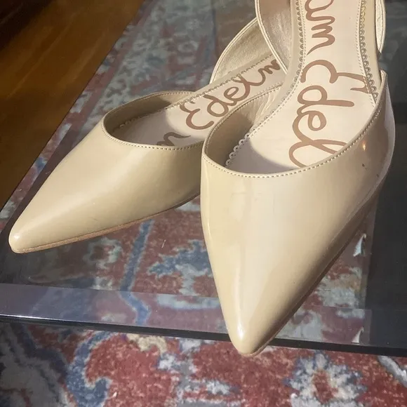 SAM EDELMAN , women FLATS , patent  leather,size9.5, pointed toe.