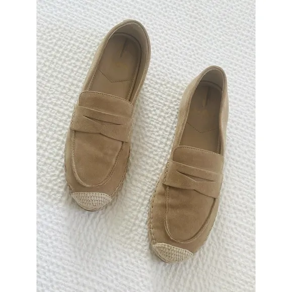 Sam Edelman Women's Kai Espadrilles Loafer Flats Shoes Boho Bohemian Hippie 6.5M