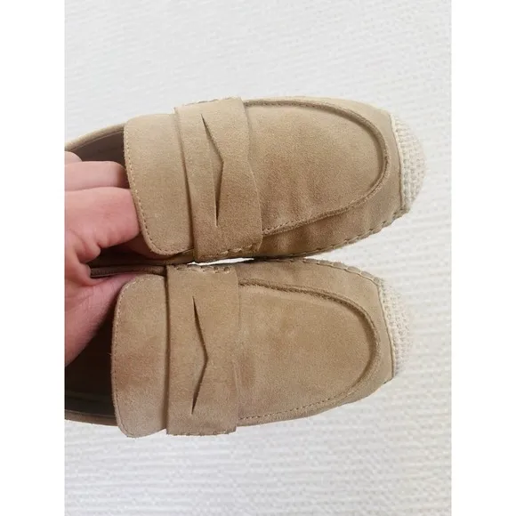 Sam Edelman Women's Kai Espadrilles Loafer Flats Shoes Boho Bohemian Hippie 6.5M