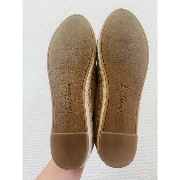 Sam Edelman Women's Kai Espadrilles Loafer Flats Shoes Boho Bohemian Hippie 6.5M