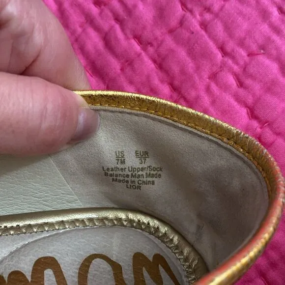 Sam Edelman Lior genuine leather loafers, size 7