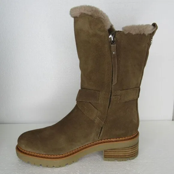 Sam Edelman Jailyn Faux Fur-Lined Suede Boots