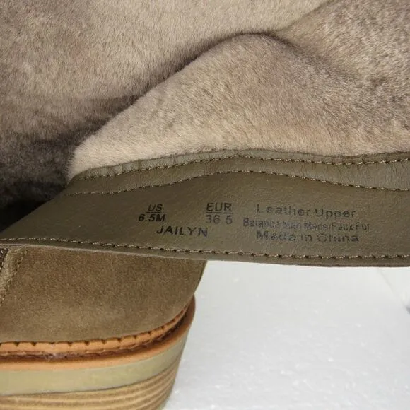 Sam Edelman Jailyn Faux Fur-Lined Suede Boots