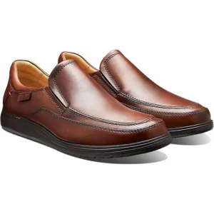 Samuel Hubbard Featherlight Olema Men's 8.5 Brown Leather Casual Loafers ZPO1134