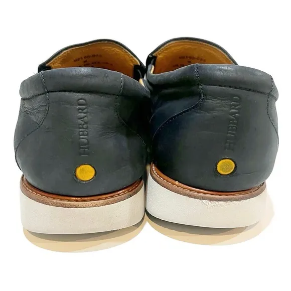 SAMUEL HUBBARD RAFAEL HYBRID SLIP ON OXFORD LOAFERS. NAVY SIZE 10M