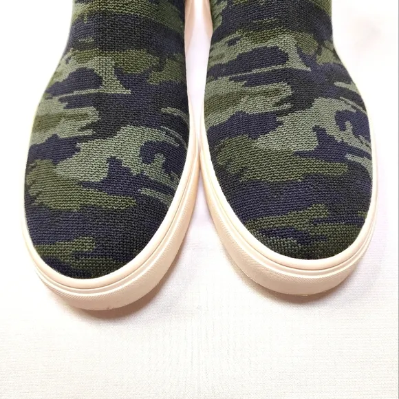 Sanctuary Camo Slip-on Sneakers