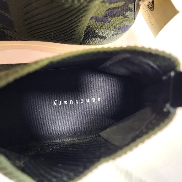 Sanctuary Camo Slip-on Sneakers
