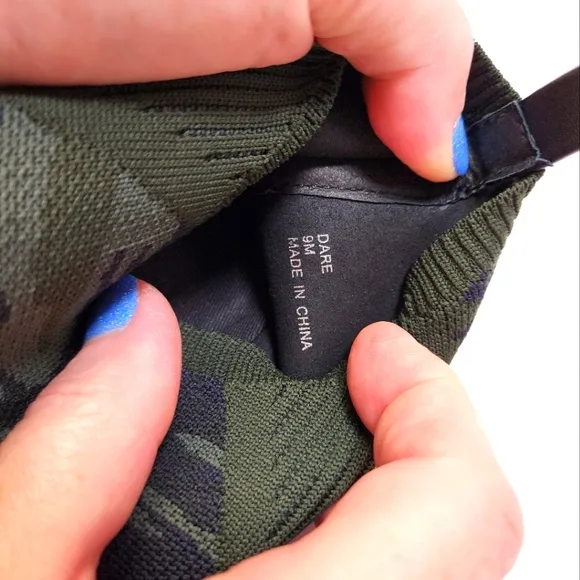 Sanctuary Camo Slip-on Sneakers