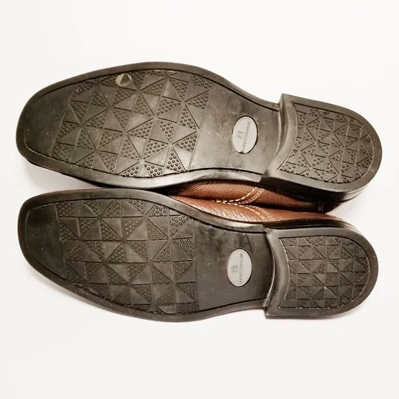 Sandro Moscoloni Brown Leather Loafers NWOT Men's Size 7D