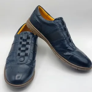 SANDRO MOSCOLONI Noah Slip-on Navy Sneakers Size 12D. #S1226