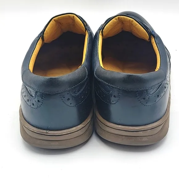 SANDRO MOSCOLONI Noah Slip-on Navy Sneakers Size 12D. #S1226