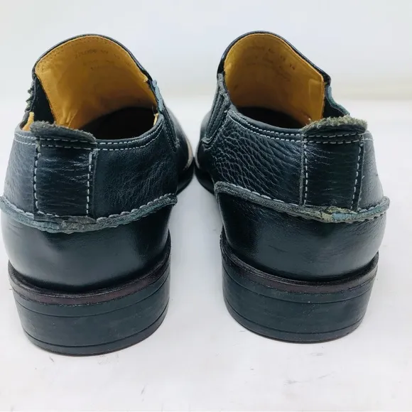 Sandro Pebbled Leather Loafers