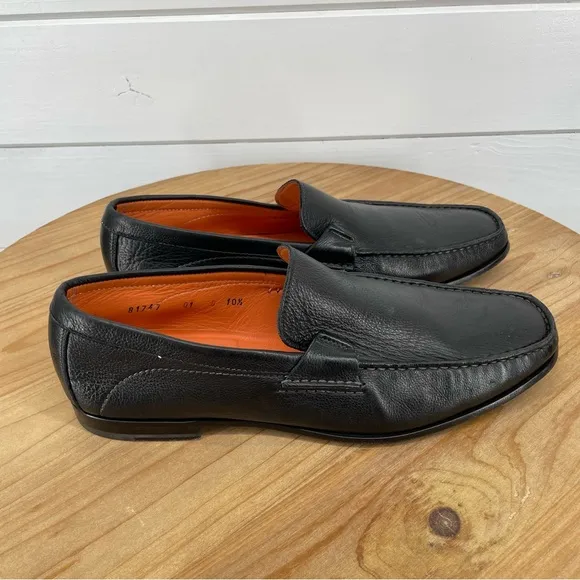 Santoni Calfskin Loafers Size 10.5