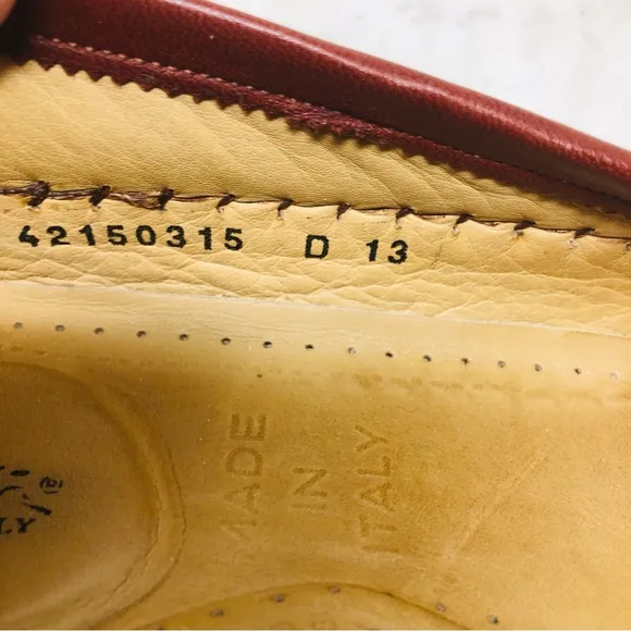 Santoni Tasseled Whipstitched Loafers Italy