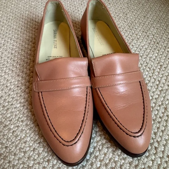 Sarah Flint Leather Loafers