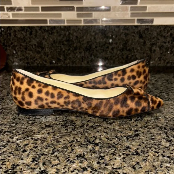Sarah Flint Leopard Print Women's Flats