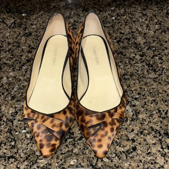 Sarah Flint Leopard Print Women's Flats