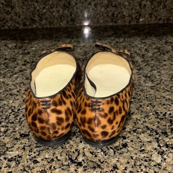 Sarah Flint Leopard Print Women's Flats