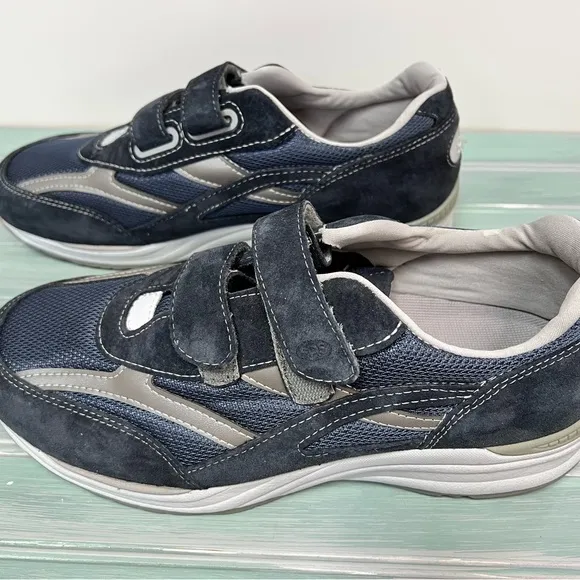 SAS Journey Mesh Blue Suede Sneakers